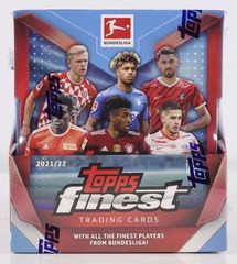 2021/22 TOPPS FINEST BUNDESLIGA SOCCER HOBBY BOX